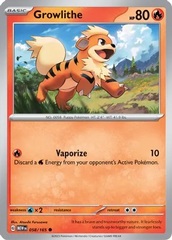 Growlithe - 058/165 - Common