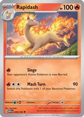 Rapidash - 078/165 - Uncommon - Reverse Holo