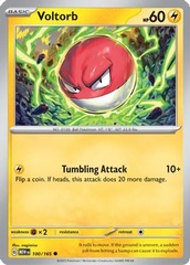 Voltorb - 100/165 - Common - Reverse Holo