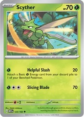 Scyther - 123/165 - Uncommon - Reverse Holo