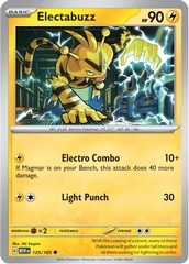 Electabuzz - 125/165 - Common - Reverse Holo