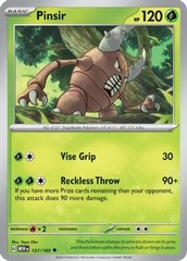 Pinsir - 127/165 - Uncommon - Reverse Holo