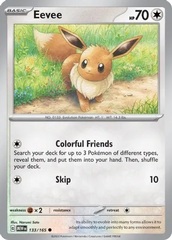 Eevee - 133/165 - Common - Reverse Holo