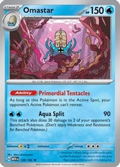 Omastar - 139/165 - Holo Rare