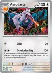 Aerodactyl - 142/165 - Holo Rare