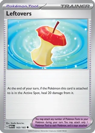 Leftovers - 163/165 - Uncommon - Reverse Holo