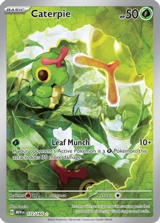 Caterpie - 172/165 - Illustration Rare