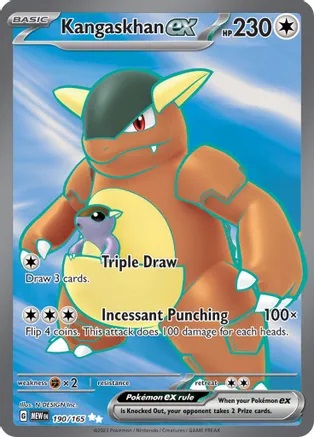 Kangaskhan ex - 190/165 - Ultra Rare