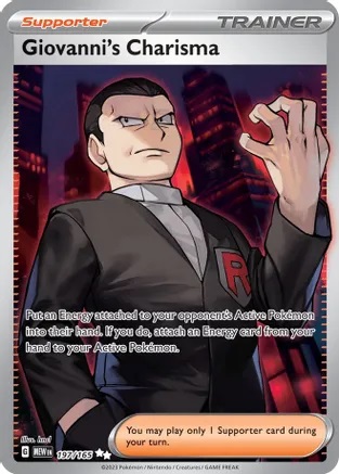 Giovannis Charisma - 197/165 - Ultra Rare