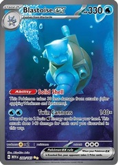 Blastoise ex - 200/165 - Special Illustration Rare