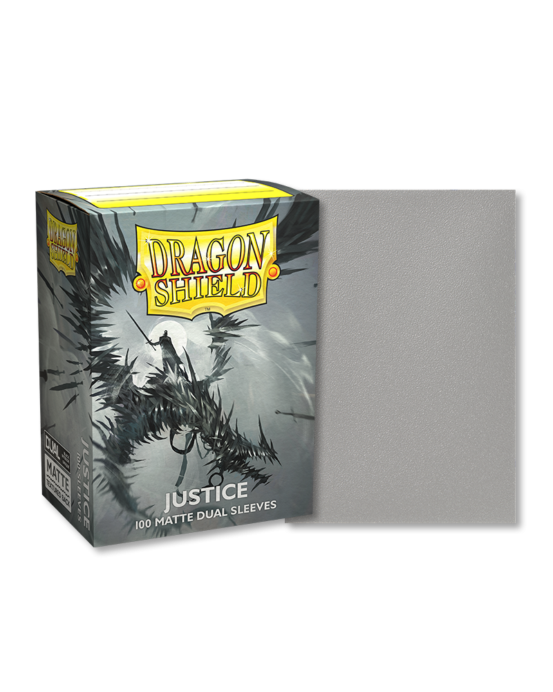 Dragon Shield Sleeves: Dual Matte Justice