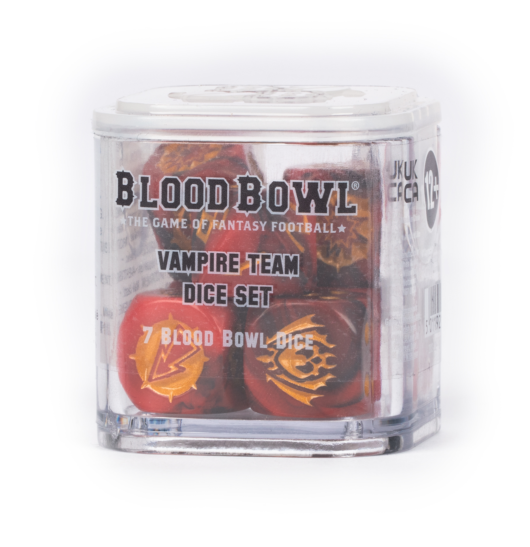 Vampire Team Dice Set, Blood Bowl