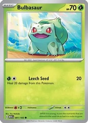 Bulbasaur - 001/165 - Common - Reverse Holo