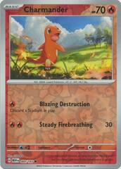 Charmander - 004/165 - Common - Reverse Holo