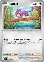 Rattata - 019/165 - Common - Reverse Holo