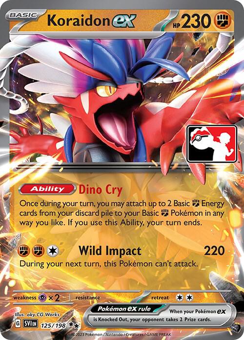 Koraidon ex - 125/198 - Double Rare