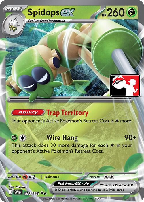 Spidops ex - 019/198 - 019/198 - Double Rare