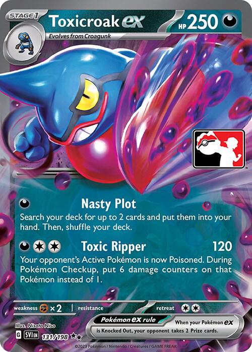 Toxicroak ex - 131/198 - Double Rare