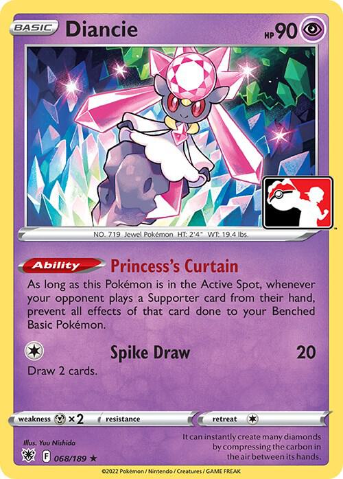 Diancie - 068/189 - Holo Rare