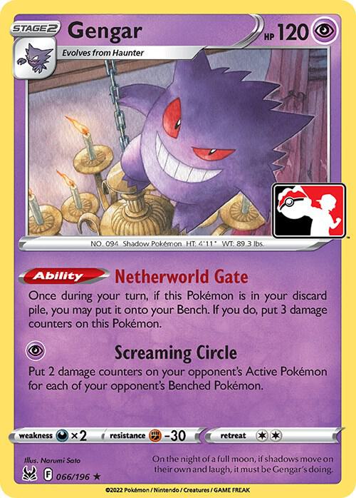 Gengar - 066/196 - Rare