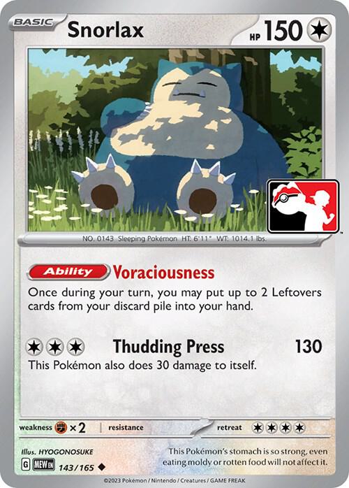 Snorlax - 143/196 - Holo Rare