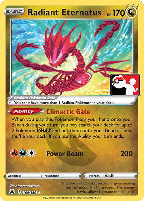 Radiant Eternatus - 105/159 - Radiant Rare