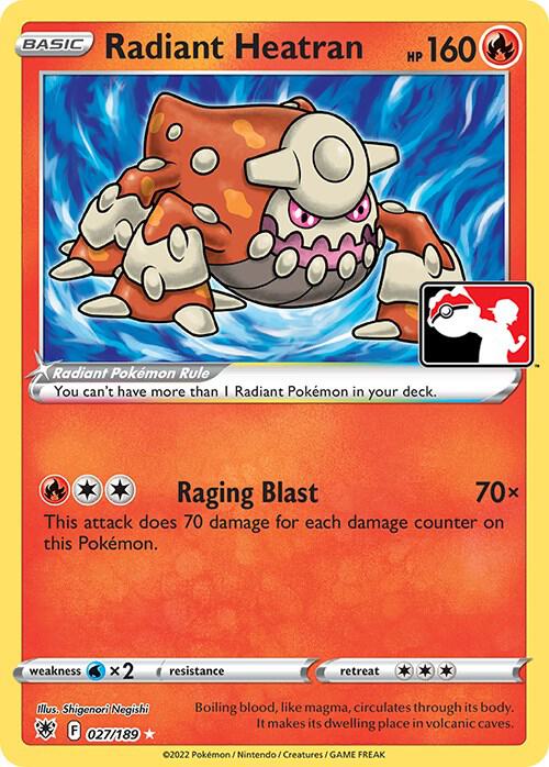 Radiant Heatran - 027/189 - Radiant Rare
