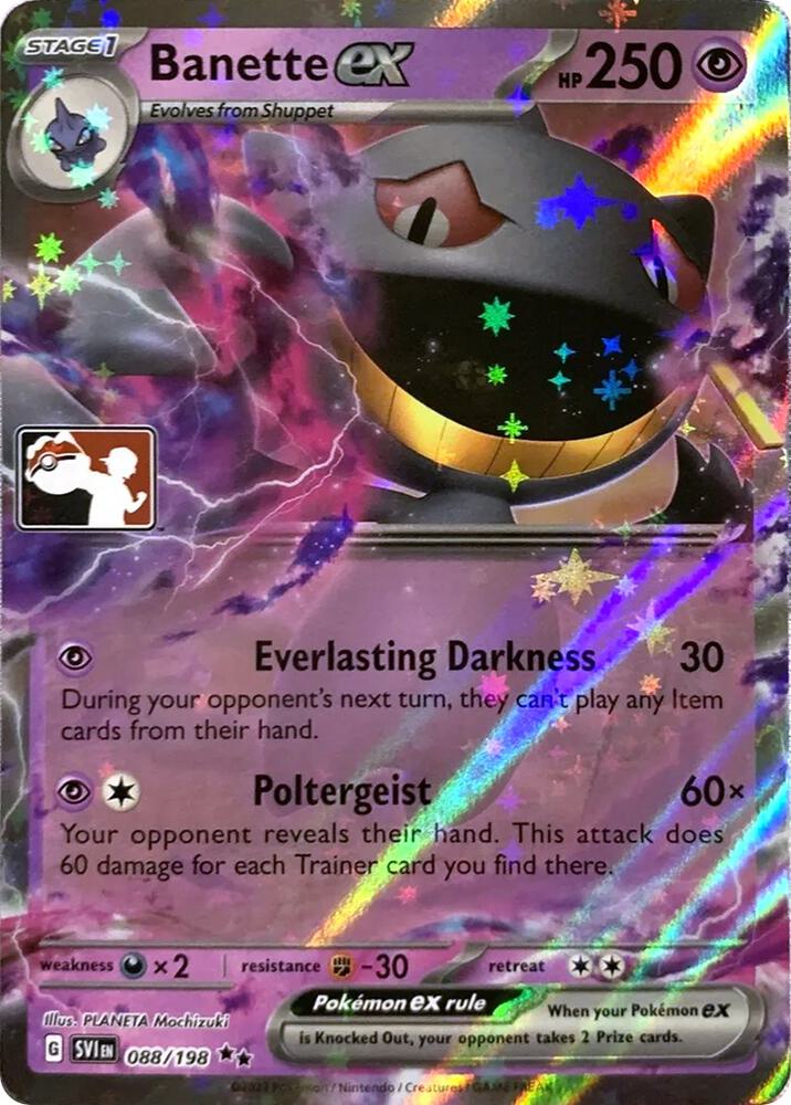 Banette ex - 229/198 - Ultra Rare