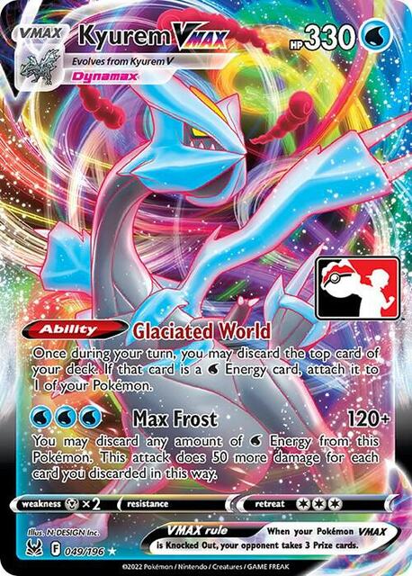 Kyurem VMAX - 049/196 - Ultra Rare