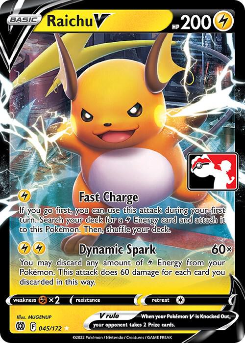 Raichu V - 045/172 - Ultra Rare