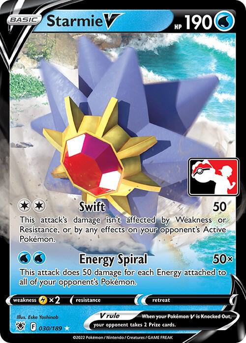 Starmie V - 030/189 - Ultra Rare