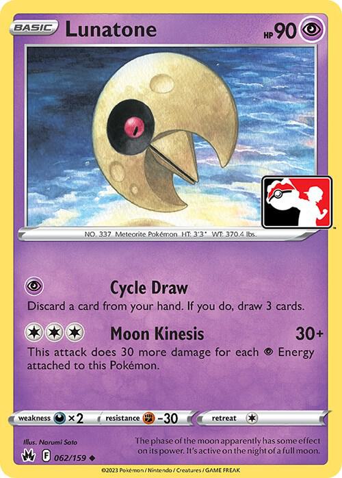 Lunatone - 062/159 - Uncommon