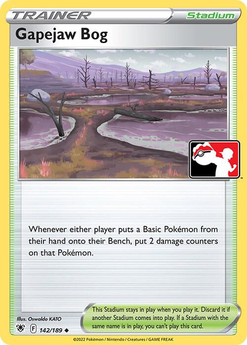 Gapejaw Bog - 142/189 - Uncommon Holo