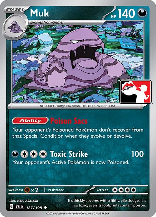 Muk - 127/198 - Uncommon Holo