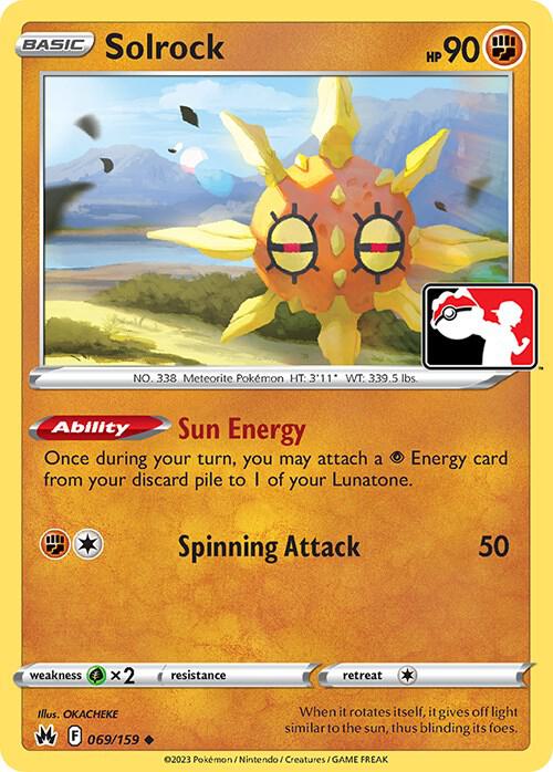 Solrock - 069/159 - Uncommon Holo