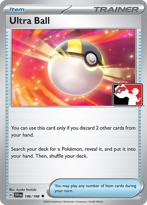 Ultra Ball - 196/198 - Uncommon Holo