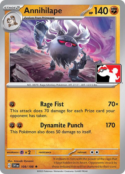 Annihilape - 109/198 - Rare Holo
