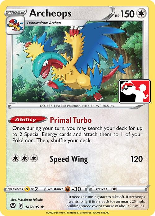 Archeops - 147/195 - Rare Holo