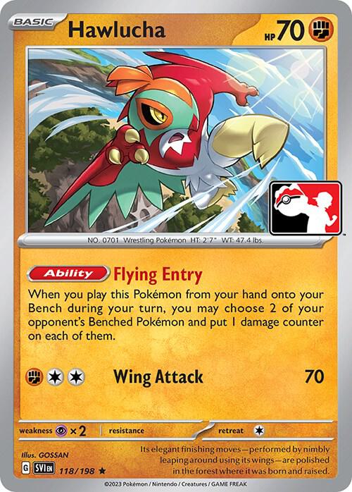 Hawlucha - 118/198 - Rare Holo