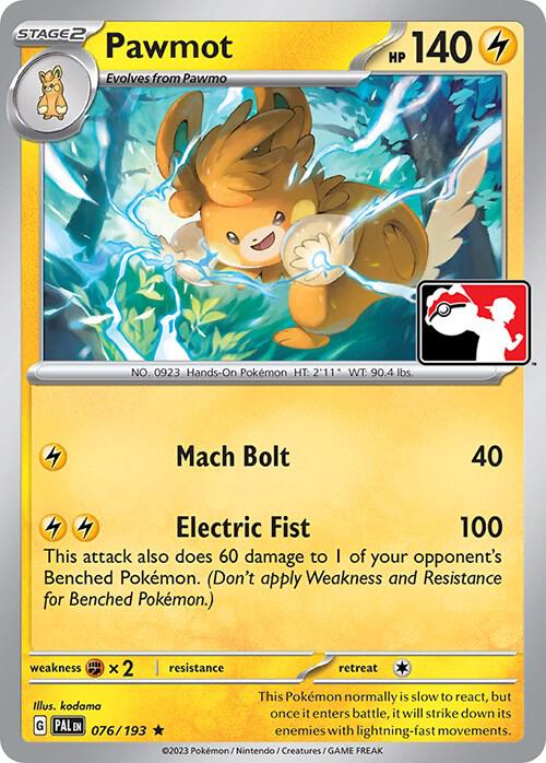 Pawmot - 076/198 - Rare Holo