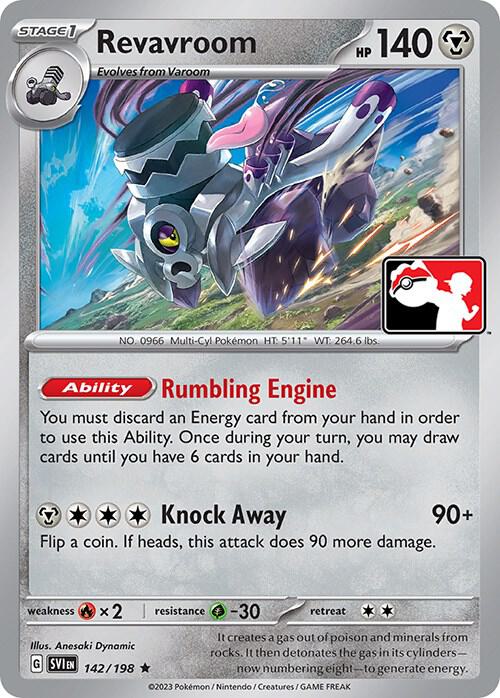 Revavroom - 142/198 - Rare Holo