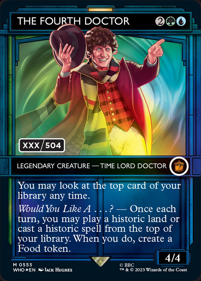 The Fourth Doctor - Foil - Showcase - Serialized