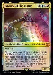 Davros, Dalek Creator - Foil