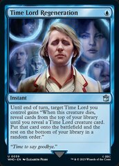 Time Lord Regeneration - Foil