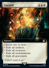 Farewell (0465) (Extended Art) - Foil