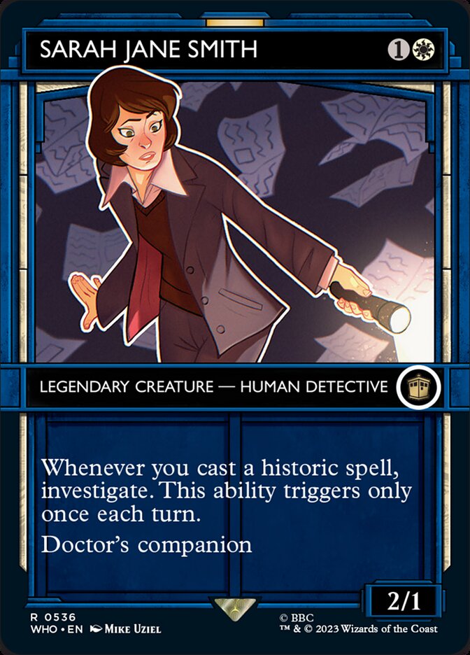 Sarah Jane Smith - Foil - Showcase