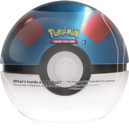 Poke Ball Tin - Great Ball - (Q3 2023)