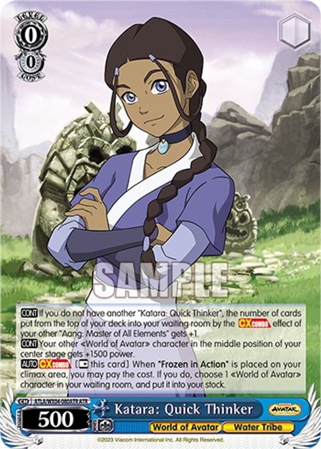 Katara: Quick Thinker - ATLA/WX04-080ATR - ATR
