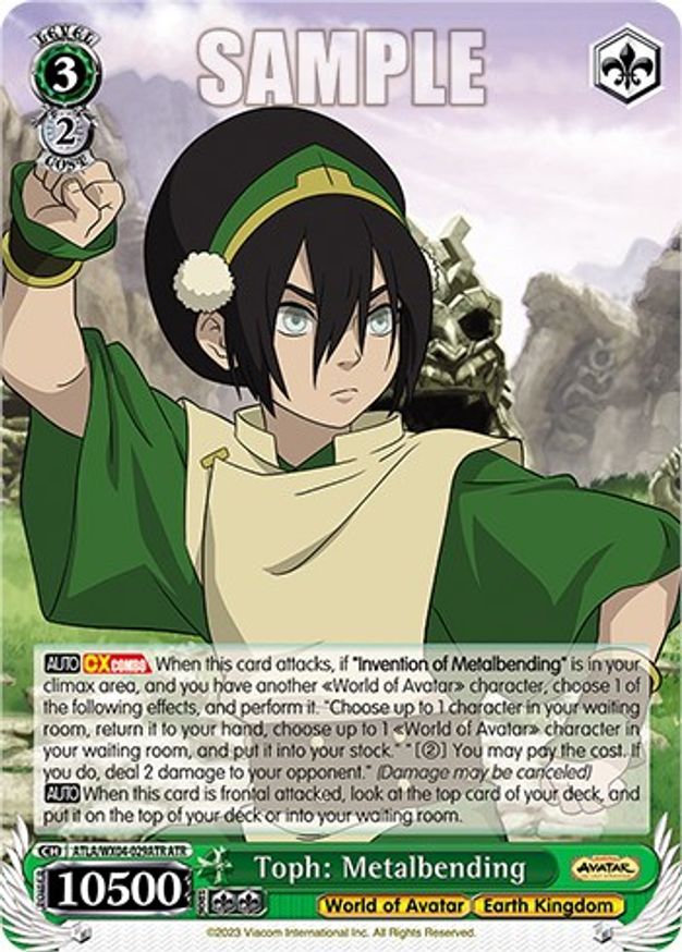 Toph: Metalbending - ATLA/WX04-029ATR - ATR