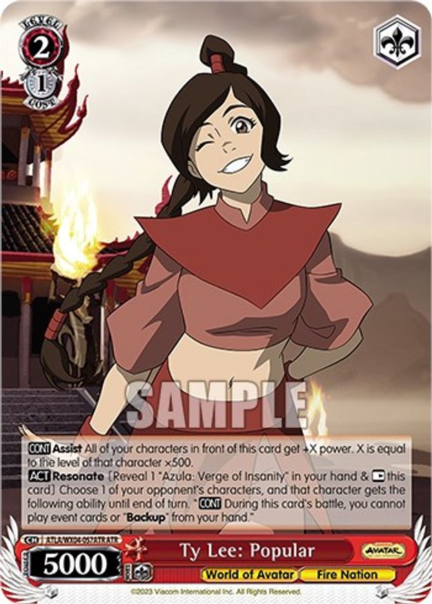 Ty Lee: Popular - ATLA/WX04-057ATR - ATR